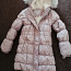 Зимнее пальто на девочку, размер 110-116 см (фото #1)
