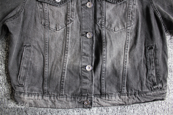 Куртка DKNY тёмная джинсовая, S/M, Новая! (фото #6)