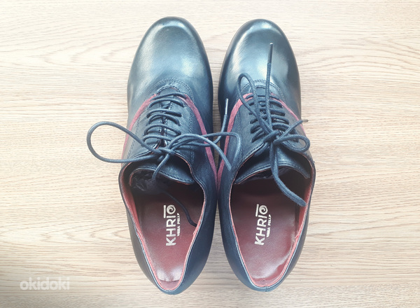 Новые кожаные туфли/ботиночки Khrio, 39,5-40 (фото #5)