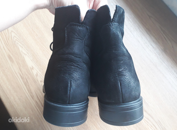 Новые черные кожаные ботинки, 39 (фото #8)