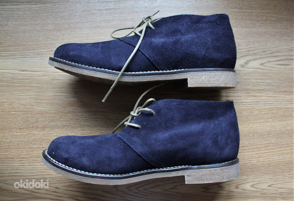 Новые синие ботинки Jonny's, настоящая кожа, 39 (фото #4)