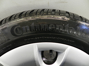 6-7 mm Continental 205/55 R16 M/S + Original BMW rattakatted (5 foto / 5)