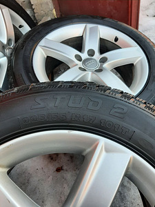 225/55 R17 AUDI velgedega naasttalverehvid, originaal (2 foto / 10)
