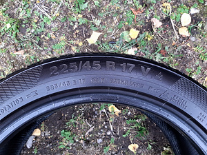 225/45 R17 Continental M+S 4 mm (2 foto / 5)