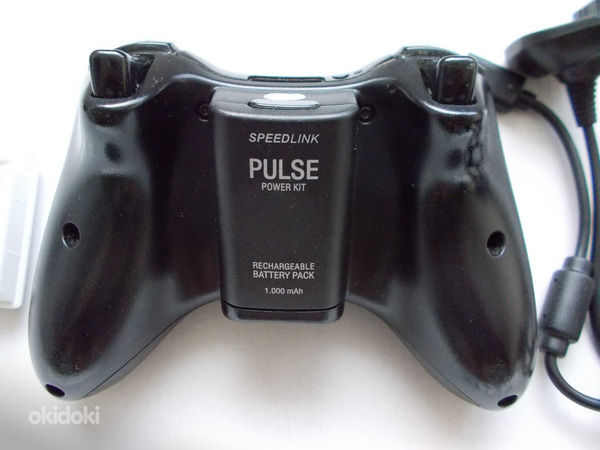 Xbox 360 pult / controller + aku + laadimiskaabel (фото #2)