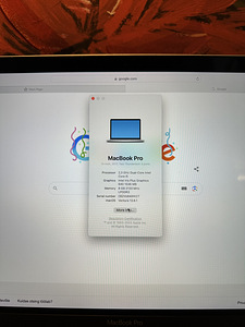 MacBook pro 2017 13” 128gb (3 foto / 3)