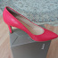 Новые, кожаные туфли ало-красного цвета бренда "Bata" № 37. (фото #3)