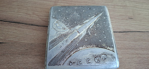 Sigaretikarp Cosmos NSVL Raketi Vostok Juri Gagarin 12.04.61 (6 foto / 9)