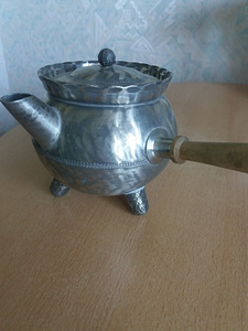 Antiikne tee / kohvikann. Käsitöö. (6 foto / 10)