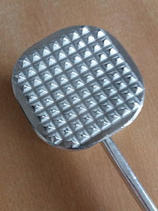 Uus kahepoolne metallist lihavasar. (3 foto / 7)