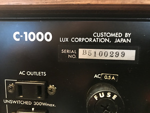 Люксман С-1000 (2 фото из 4)