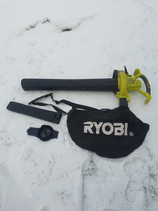 Ryobi 2-1s в одном — пылесос для листьев и воздуходувка