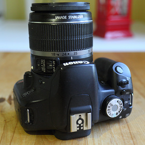 Canon EOS 500D ehk Rebel T1i + objektiiv Canon EF-S 18-55mm (5 foto / 6)