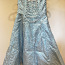 Голубое праздничное платье (фото #4)