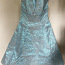 Голубое праздничное платье (фото #3)
