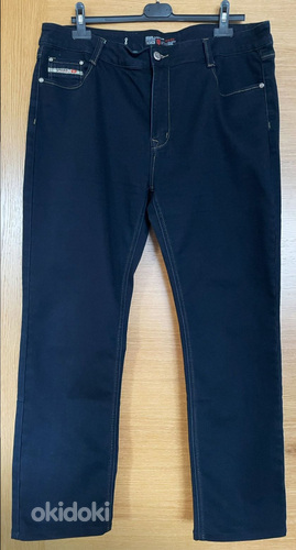 Темно-синие джинсы XL (фото #2)