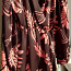 Черное платье rinascimento с розовым узором, размер L (фото #2)