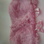 Lapidus kunstkarusnahast krae-bolero roosa ja must (foto #2)