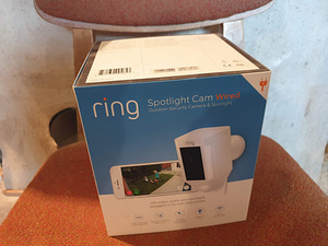 Turvakaamera RING spotlihgt cam wired - UUS