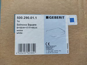 Valamu/kraanikauss GEBERIT Selnova Square (4 foto / 5)