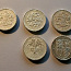 Inglise ühe naela mündid (foto #1)