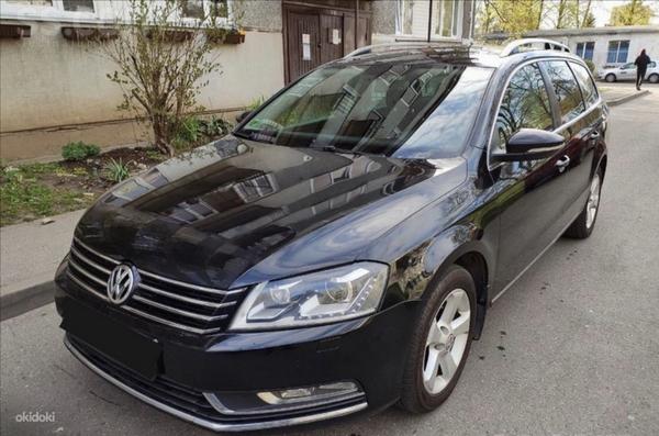 Аренда авто VW Passat cng Яндекс наклейки (фото #1)
