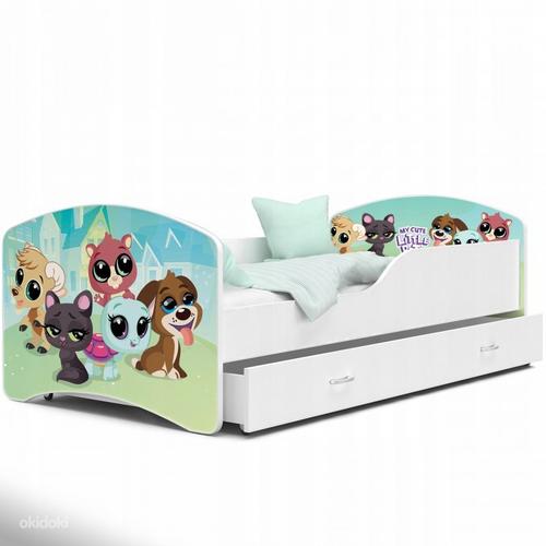 Новая детская кровать IGOR 160x80 + матрас + ящик (фото #1)