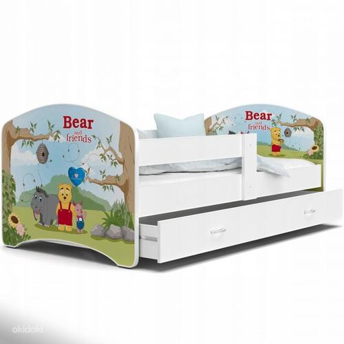 Новая детская кроватка Lucky 160x80 + ящик + матрас (фото #10)