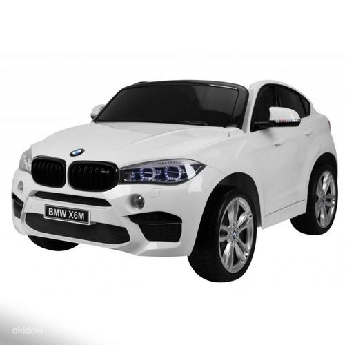 Новый детский двухместный электромобиль BMW X6M 2,4G (фото #1)