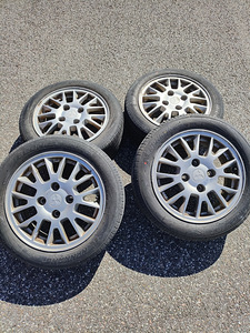 Kergmetallveljed Mitsubishi 6J,×46.R15. suverehvidega 4tk. (1 foto / 9)