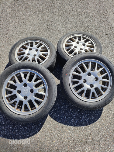 Kergmetallveljed Mitsubishi 6J,×46.R15. suverehvidega 4tk.