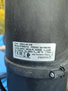Salvkaevu pump Grundfos SBA3-45 AW (2 foto / 2)
