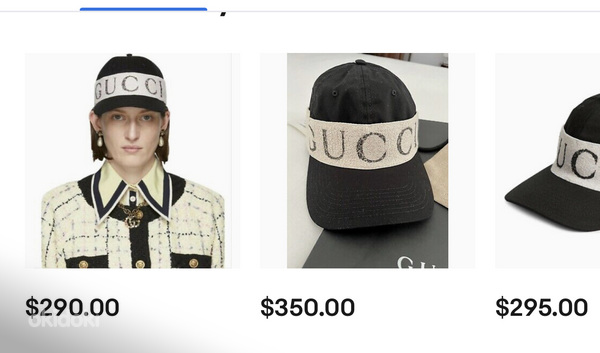 Gucci nokamüts kork (foto #10)