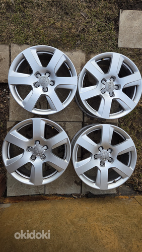 Audi orig veljed 5x112 8JX17H2 ET 39 66,5 Väga heas korras!