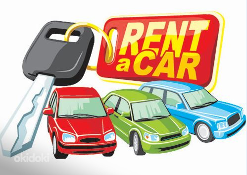 Annan taksoauto rendile. (rent, takso, auto, töö)