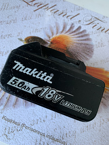 Aku Makita 6.0 & 5.0 18V - Heas korras ! (1 foto / 3)