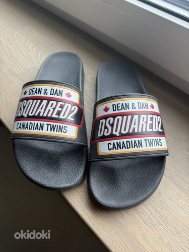 Dsquared2 шлепки унисекс