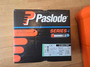 Paslode IM90Xi naelapüss+uus naelakarp(3,190mm,2500tk+2gaasi (3 foto / 5)