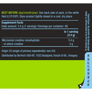 BioTechUSA 100% Creatine Monohydrate 300g (2 foto / 2)