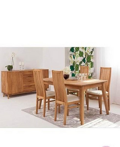 Täispuidust söögilaud 160x90x75 (2 foto / 2)