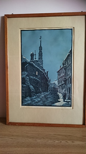 Eesti kunstniku maal 1955. Originaal. (1 foto / 1)