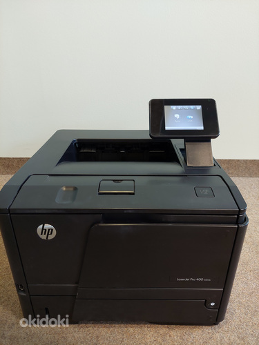 Сетевой лазерный принтер HP Laserjet Pro 400 M401Dn с новым (фото #1)