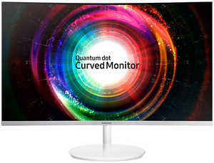 Samusung Curved QLED 27" monitor 2560 x 1440 WQHD (2 foto / 4)