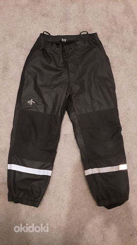 Резиновые брюки с флисовой подкладкой s120 (фото #1)