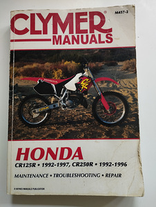 Honda CR250 CR125 manual