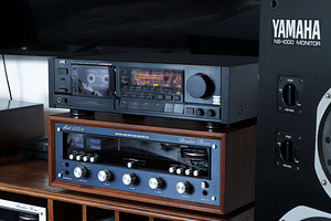 JVC TD-V711 BK kassettdekk (rihm vahetatud, 1988-90, 8,3kg) (2 foto / 10)