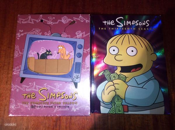 2 dvd коллекция симпсонов (фото #1)