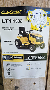 Murutraktor CUB CADET LT1 (6 foto / 6)