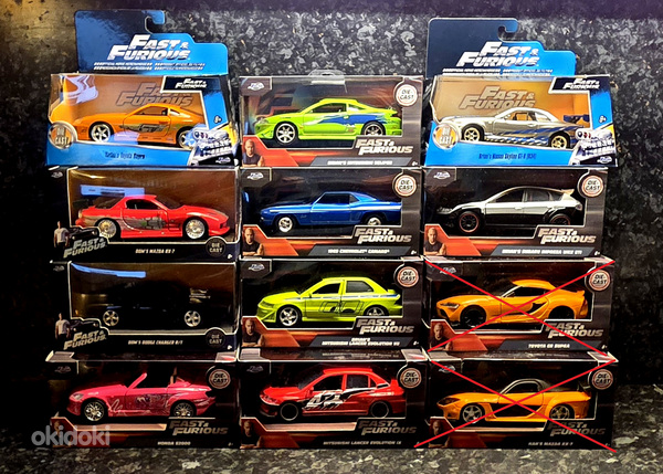 Fast and Furious auto 1/32 Jada Toys