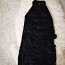 Черное сверкающее вечернее платье размера M (фото #3)